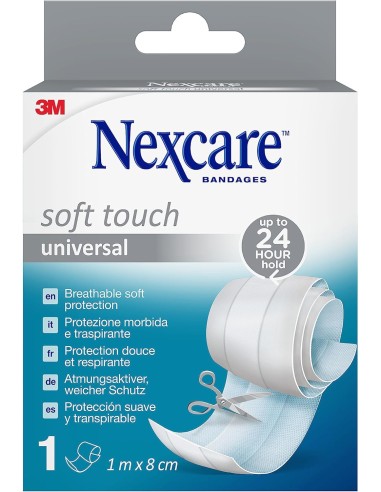 Nexcare Soft Touch Tira Universal 1 m x 8 cm