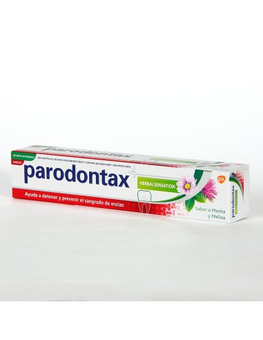 Parodontax Herbal Sensation Sabor Menta y Melisa 75 ml