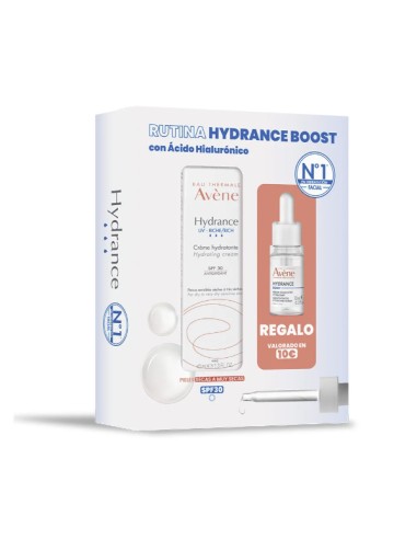 Avene Hydrance Crema Hidratante Rica 40 ml + Regalo Hydrance Boost Serum concentrado 10ml