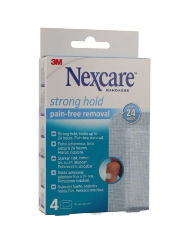Nexcare Strong Hold 4 Parches