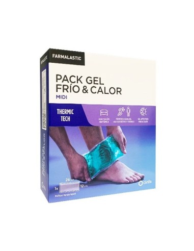 Farmalastic Pack Gel Frío & Calor Midi 26 cm x 12 cm
