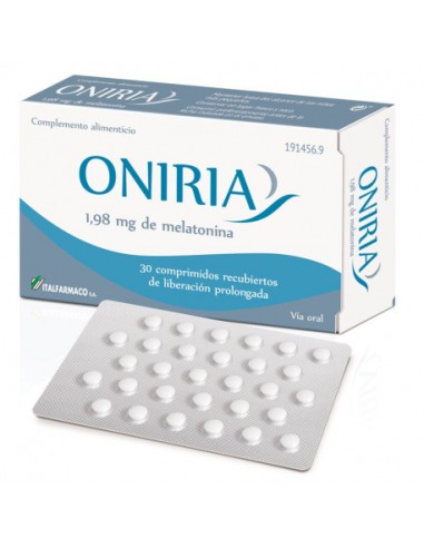 Oniria 30 Comprimidos De Liberación Prolongada
