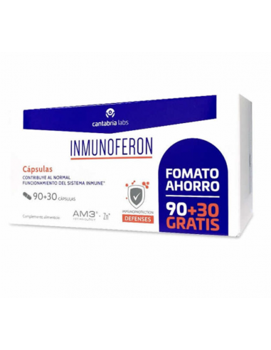 Inmunoferon 90 Cápsulas + GRATIS 30 Cápsulas