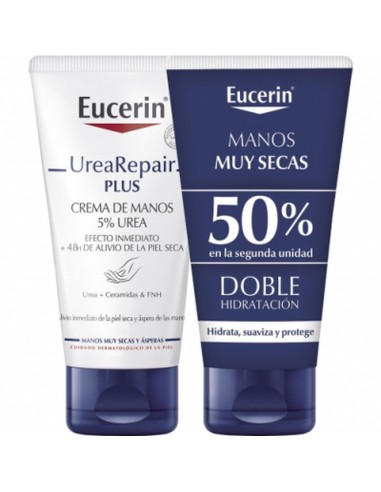 Eucerin UreaRepair Plus Crema De Manos 2 x 75 ml