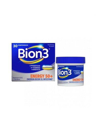 Bion3 Energy 50+ 30 Comprimidos