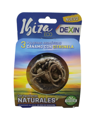 Dexin Pulsera Aromática Ibiza Eco 3 Unidades