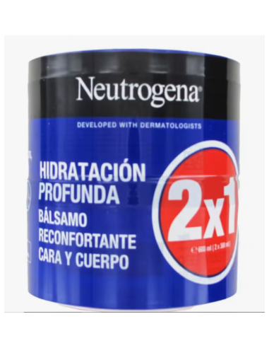 Neutrogena Bálsamo Reconfortante Cara y Cuerpo 2 x 300 ml