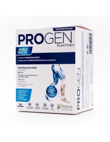 Progen Plactive Doble Efecto 30 Sobres