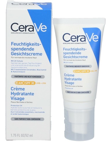 Cerave Loción Hidratante De Rostro SPF30 52 ml