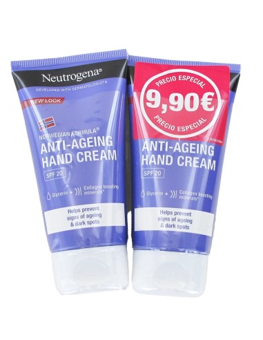 Neutrogena Crema de Manos Antiedad 2 x 75 ml