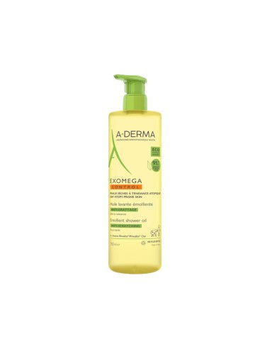 A-Derma Exomega Control Aceite Limpiador Emoliente 750 ml