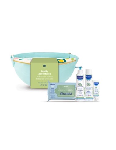 Mustela Riñonera Azul Family Adventures