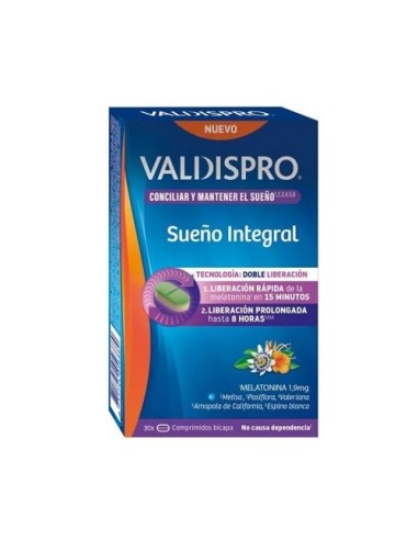 Valdispro Sueño Integral 30 Comprimidos