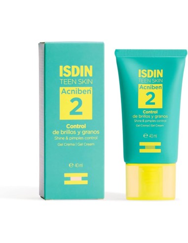 Isdin Acniben Gel-Crema Control de Brillos y Granos 40 ml