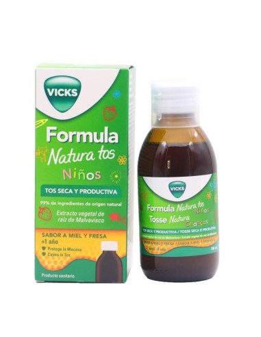 Vicks Formula Natura Tos Niños 140 ml