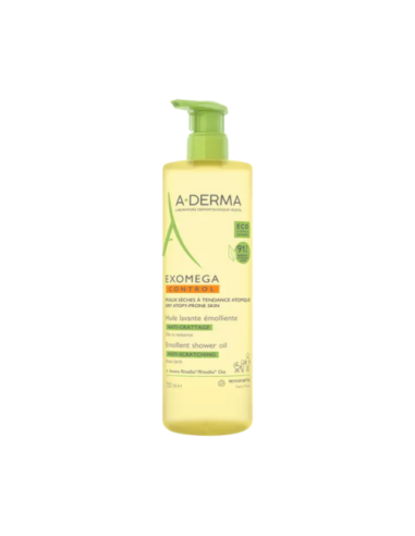 A-Derma Exomega Control Aceite Limpiador Emoliente 500 ml