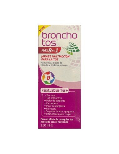 Bronchotos Max 8 en 1 Jarabe 120 ml