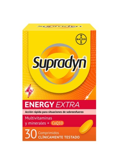 Supradyn Energy Extra 30 Comprimidos