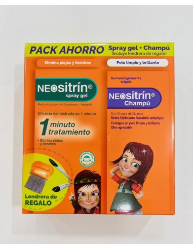 Neositrin Spray Gel 60 ml + Neositrin Champú 100 ml