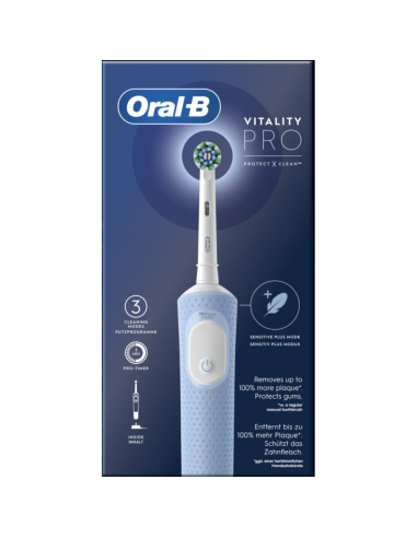 Oral B Vitality Pro Cepillo Eléctrico Color Azul 1 Unidad