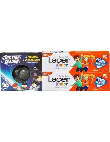 Lacer Junior Gel Dental Fresa 2 x 75 ml