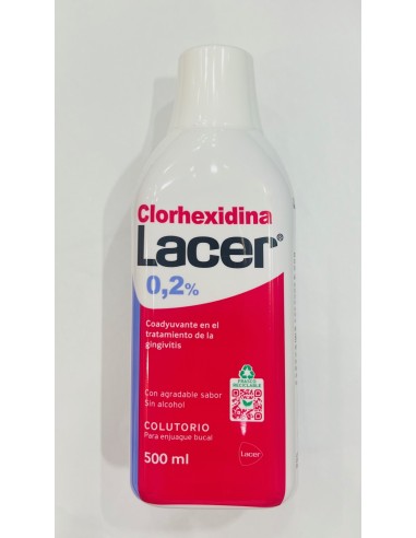 Lacer Colutorio Clorhexidina 0.2 500 ml