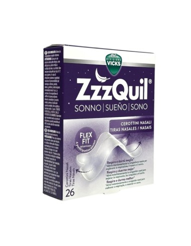 ZzzQuil Sueño 26 Tiras Nasales