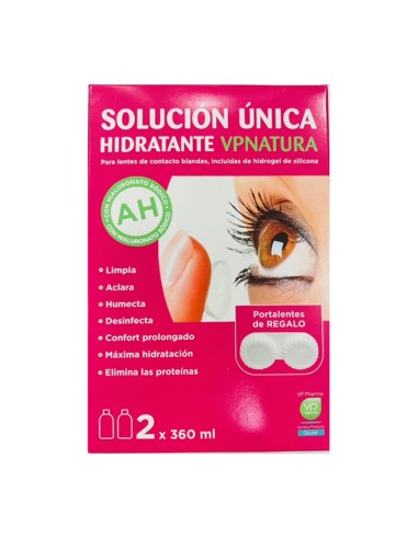 Vp Natura Solución Única 2 x 360 ml