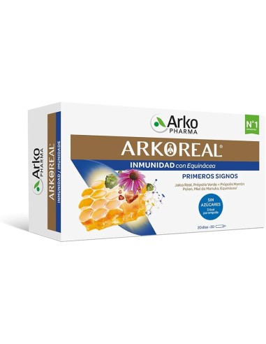 Arkoreal Jalea Real Inmunidad Sin Azúcares 20 Ampollas