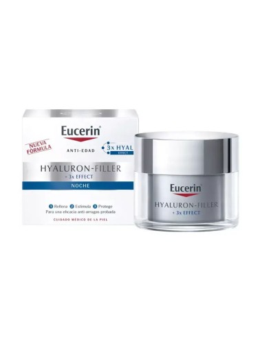 Eucerin Hyaluron-Filler 3 x Effect Crema De Noche 50 ml