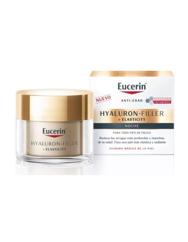 Eucerin Hyaluron Filler Elasticity Crema De Noche 50 ml