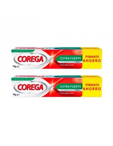 Corega Extra Fuerte 2 x 70 g