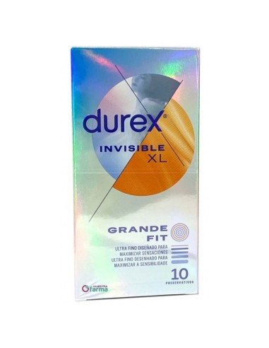 Durex Preservativos Invisible XL 10 Unidades