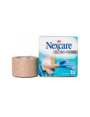 Nexcare Esparadrapo Papel Color 2.5 cm x 5 cm