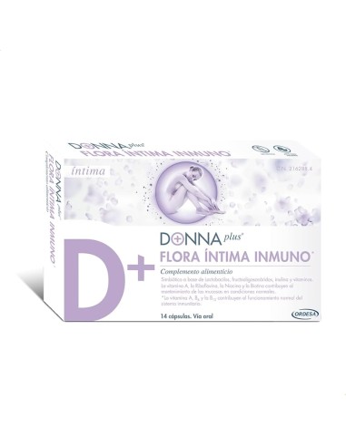 Donna Plus Flora Íntima Inmuno 14 Cápsulas