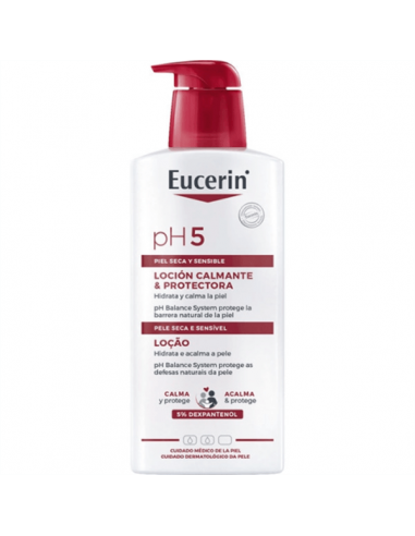 Eucerin pH5 Loción Calmante & Protectora Piel Seca y Sensible 400 ml