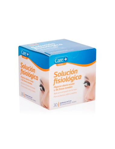 Care+ Solución Fisiológica 30 Unidosis 5 ml