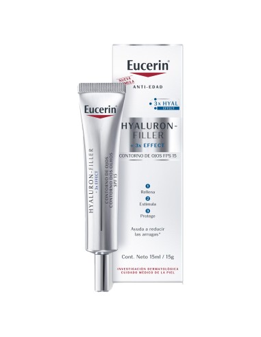 Eucerin Hyaluron-Filler SPF15 Contorno De Ojos 15 ml