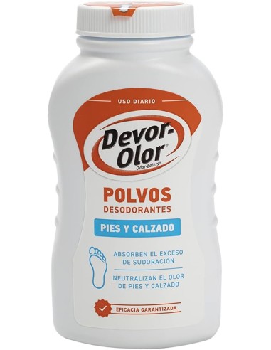 Devor-Olor Polvos Desodorantes 100 g