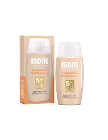 Isdin Fotoprotector SPF50 Fusion Water Magic Color Light 50ml