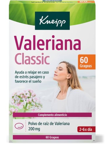 Kneipp Valeriana Classic 60 Grageas