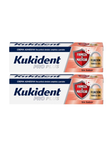 Kukident Pro Plus Sin Sabor 2 x 40 g