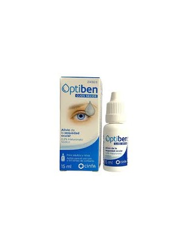 Optiben Colirio Ojos Secos 15 ml