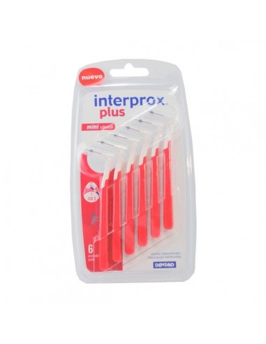 Interprox Plus Cepillos interproximales Mini Cónico, 6Ud