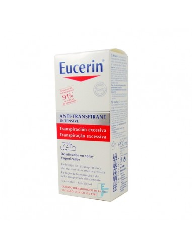 Eucerin Anti-transpirante Dosificador Spray Transpiración extrema, 30ml