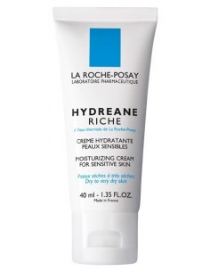 La Roche Posay Hydreane Rica Hidratante Piel Sensible 40ml