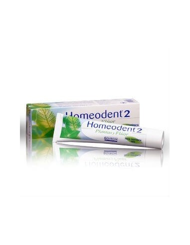 Boiron Homeodent-2 Plantas y Fluor Pasta Dental Limón, 75ml