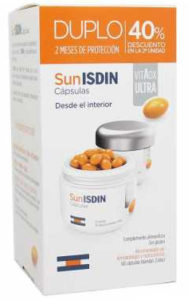 sun isdin capsulas duplo 2x 30 capsulas