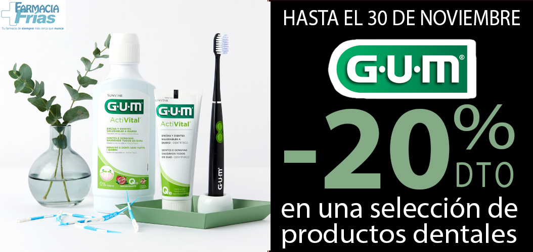 Promoci&oacute;n Gum Dental en Farmacia Frias